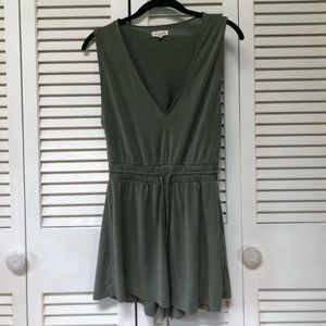 UO Silence + Noise V Neck Romper